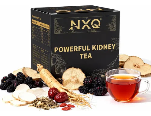Powerful Kidney Té, Nxq, Vitalidad 100% Natural